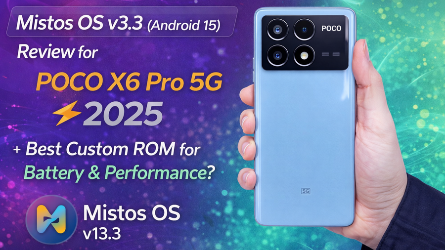 Mistos OS 3.3 for Poco X6 Pro 5G